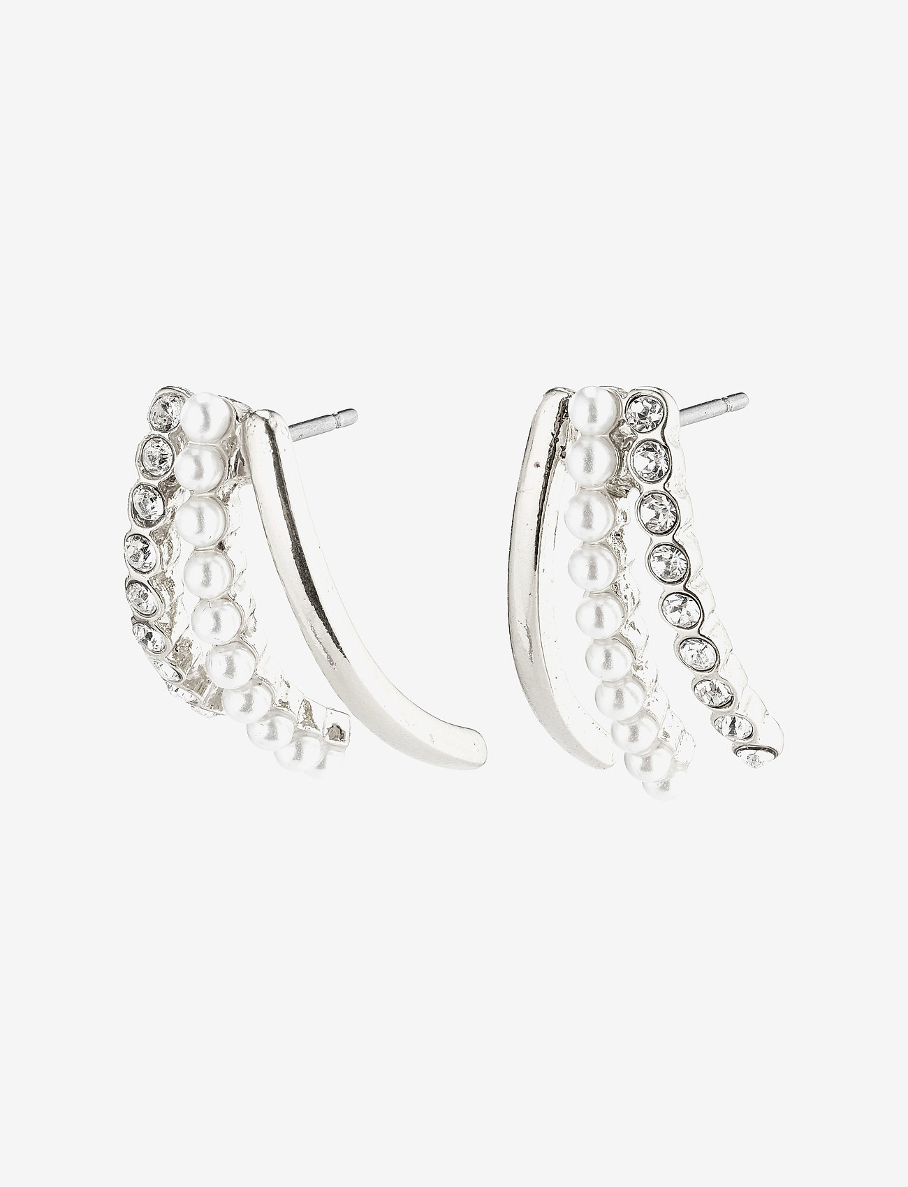 Pilgrim - Earrings  Cherished - silver plated - 0