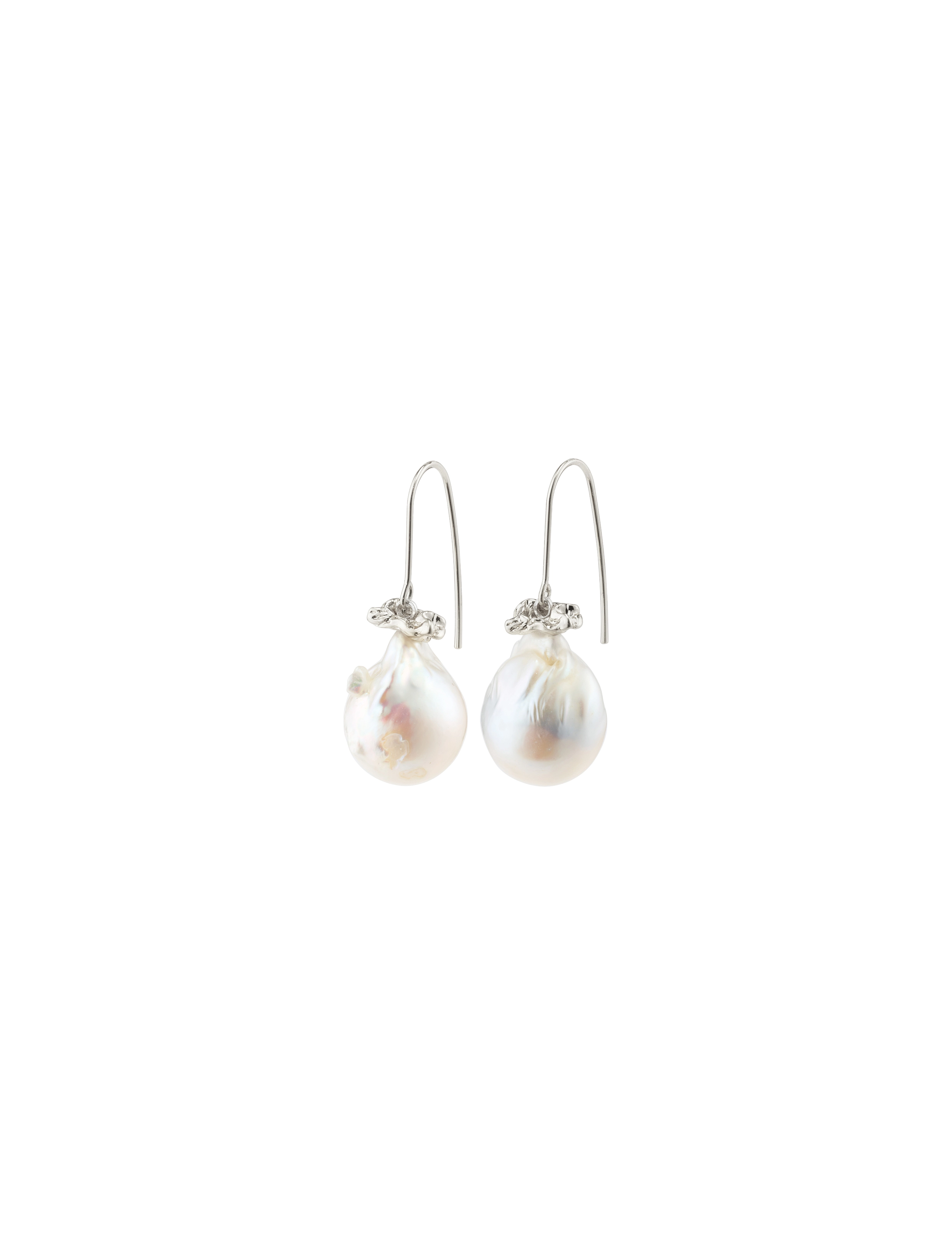 Pilgrim - PRECIOUS freshwater pearl earrings - silver plated - 0