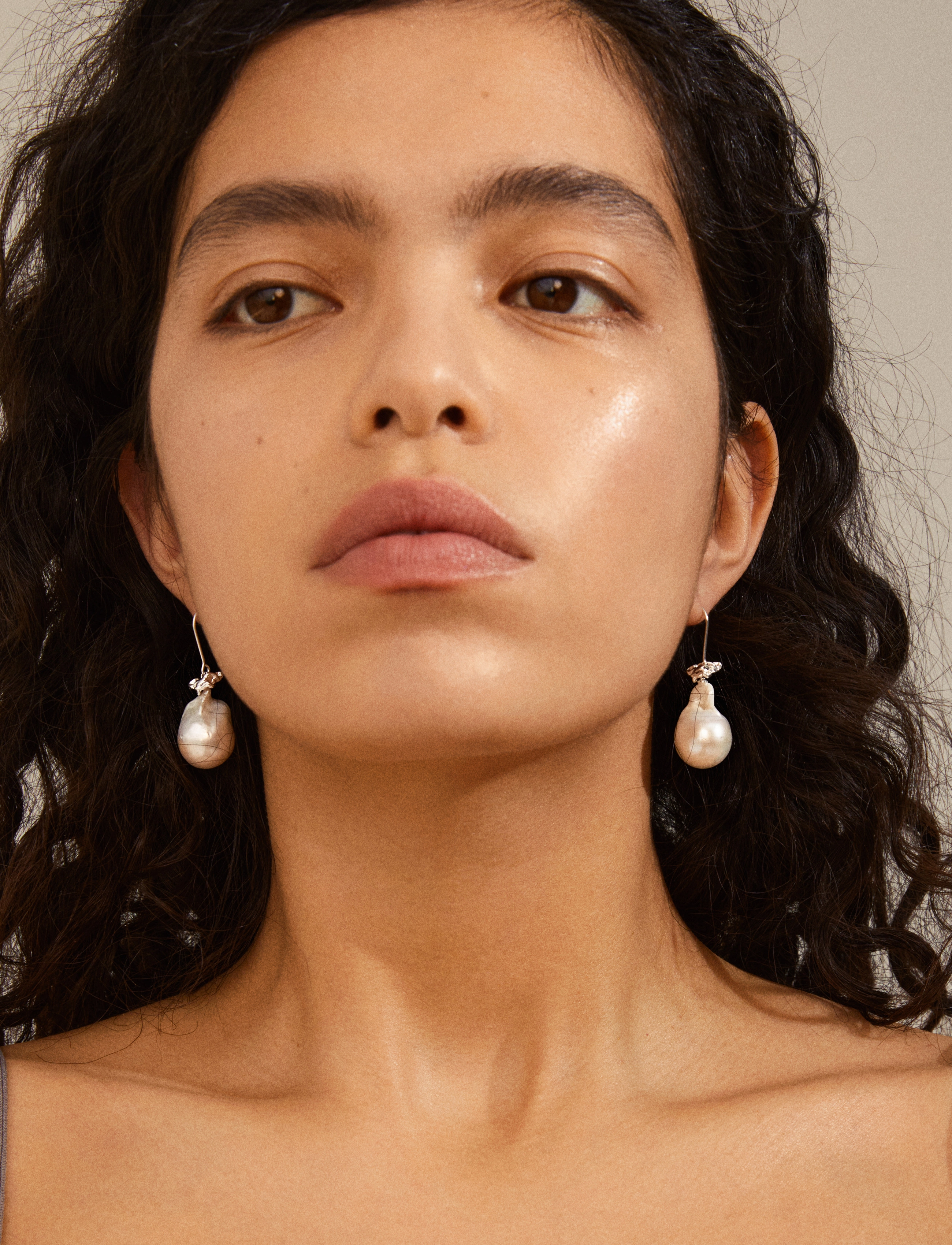 Pilgrim - PRECIOUS freshwater pearl earrings - silver plated - 1