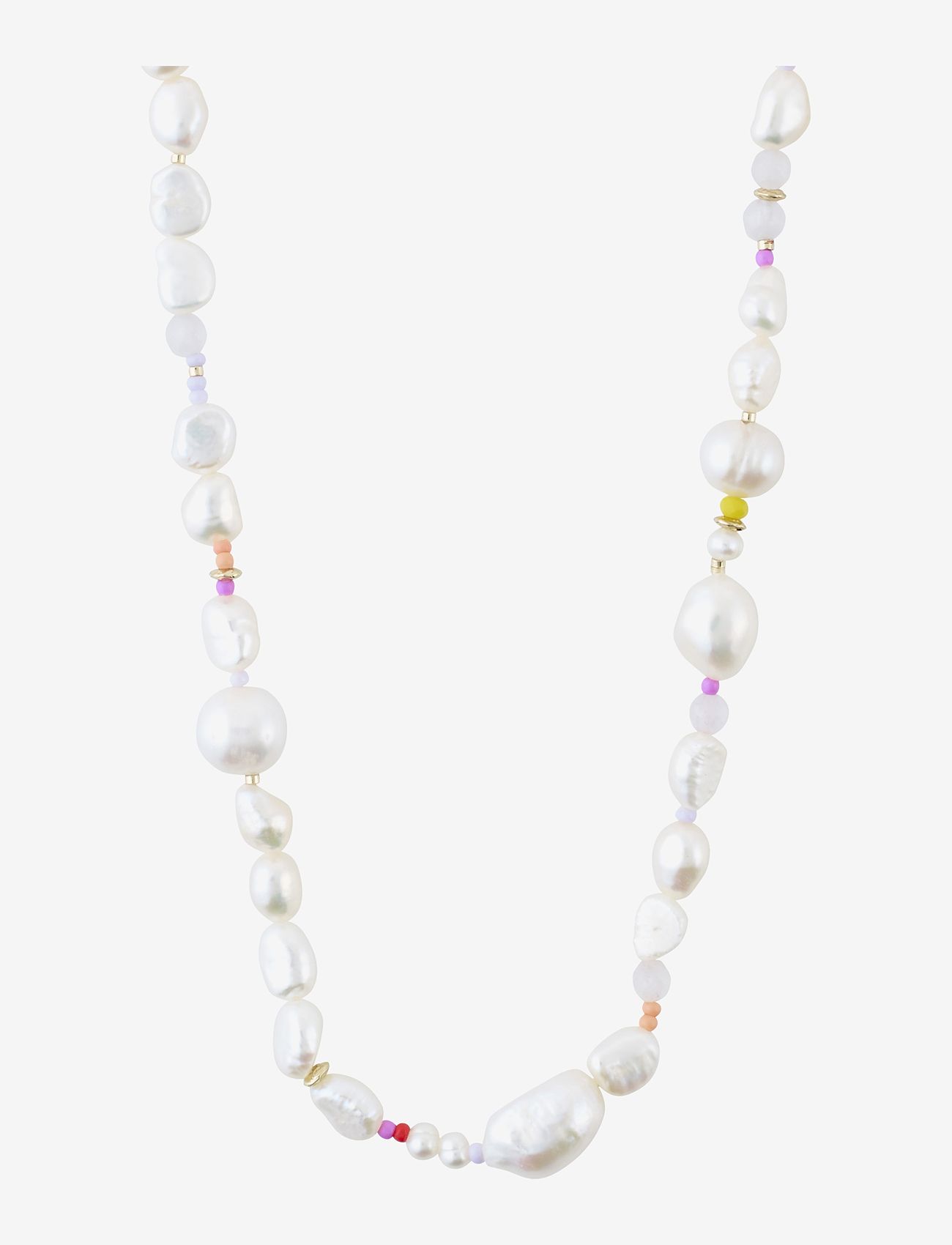 Pilgrim - ENERGETIC freshwater pearl necklace gold-plated - gold plated - 0