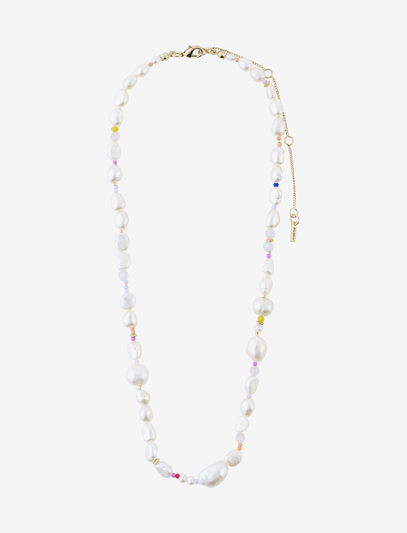 Pilgrim - ENERGETIC freshwater pearl necklace gold-plated - gold plated - 1