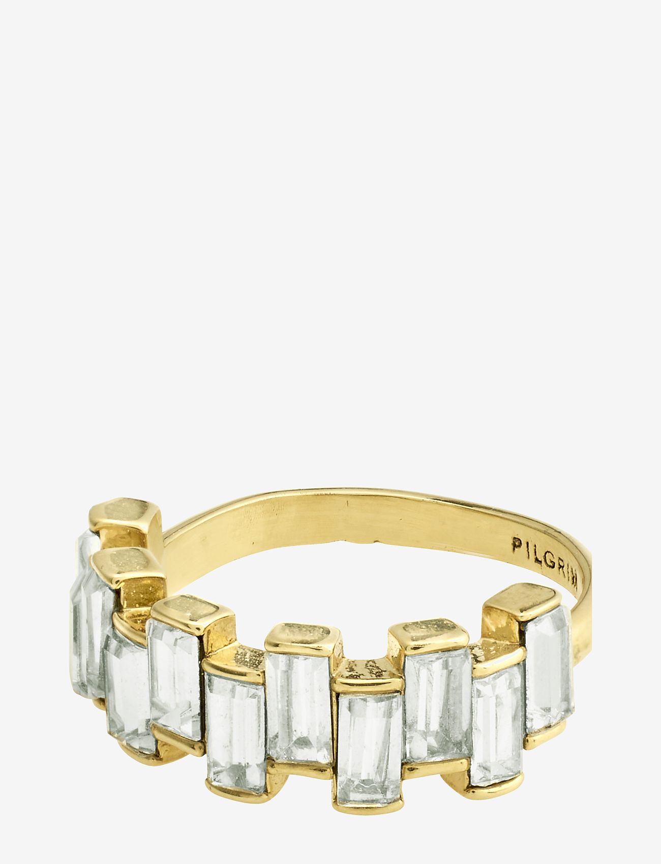 Pilgrim - CREATE recycled ring - gold plated - 0