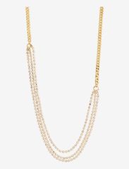 BLINK crystal necklace gold-plated - GOLD PLATED