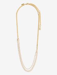 Pilgrim - BLINK crystal necklace gold-plated - festklær til outlet-priser - gold plated - 1