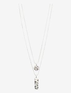 BLINK recycled necklace 2-in-1 silver-plated, Pilgrim