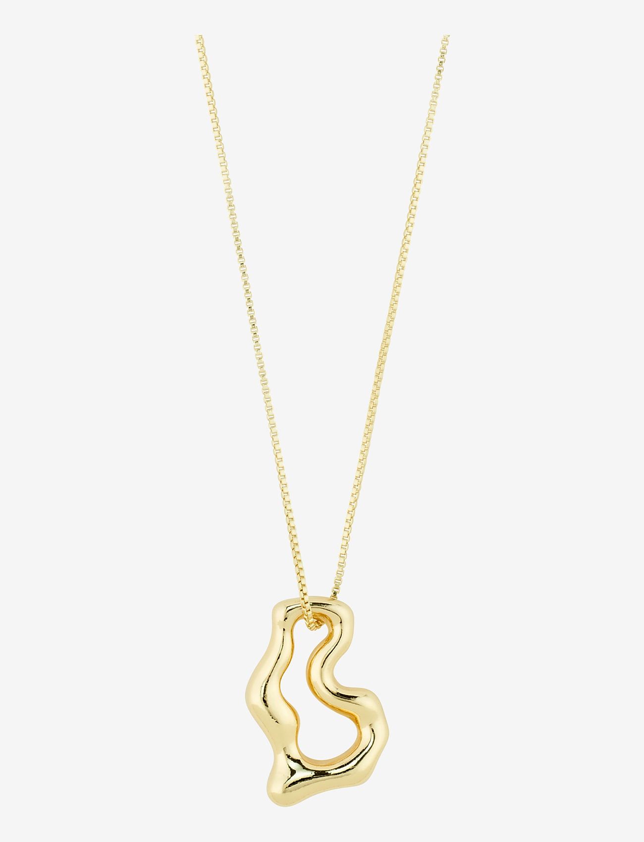 Pilgrim - CLOUD recycled necklace - halskæder med vedhæng - gold plated - 0