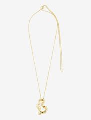 Pilgrim - CLOUD recycled necklace - halsband med hänge - gold plated - 1