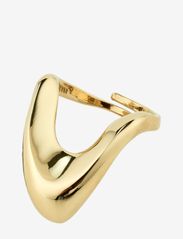 Pilgrim - CLOUD recycled ring - peoriided outlet-hindadega - gold plated - 0
