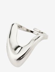 Pilgrim - CLOUD recycled ring - party wear at outlet prices - silver plated - 0