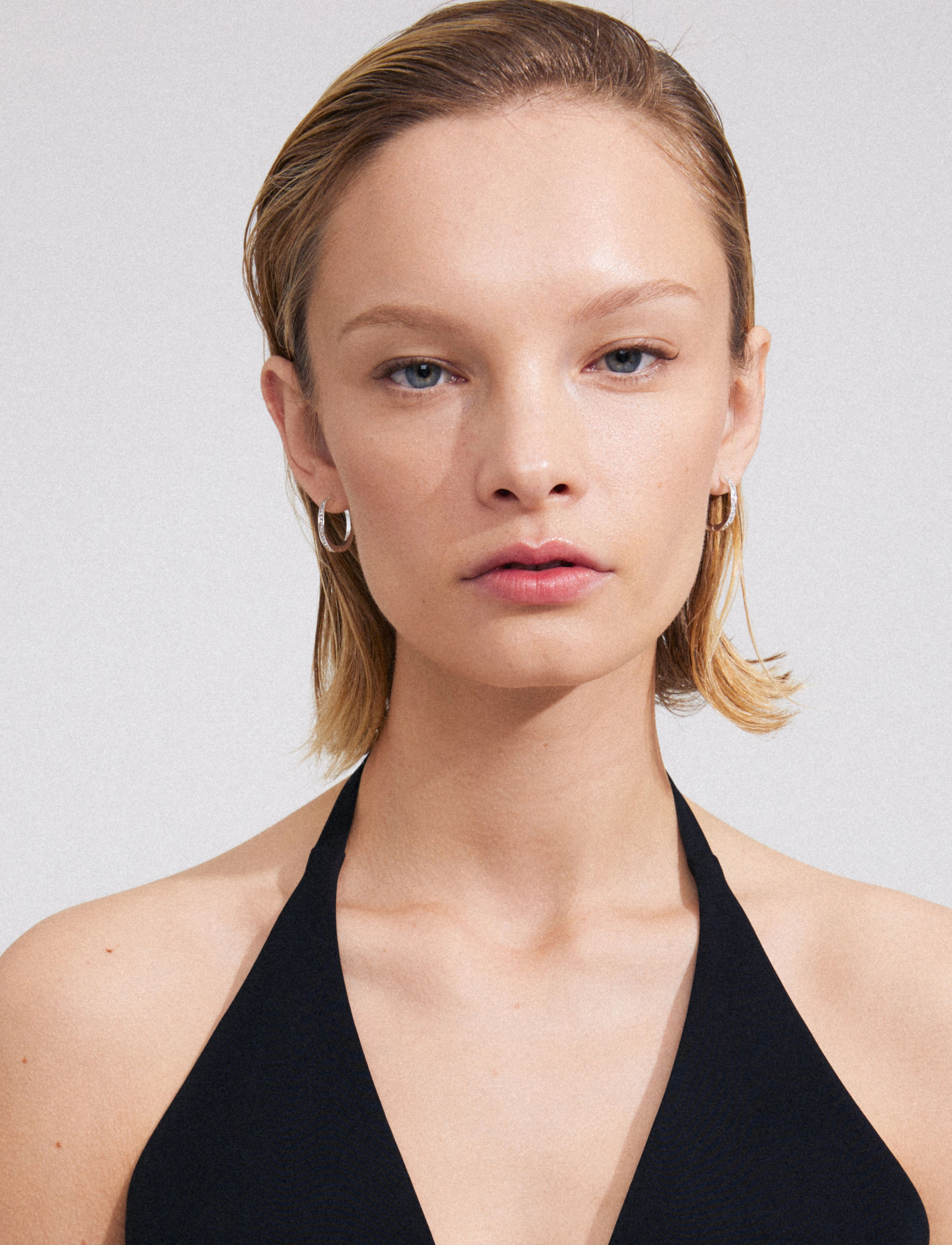 True Hoop Earrings Silver-Plated