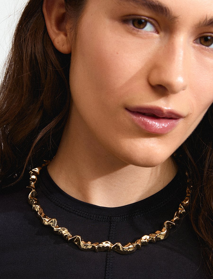 Pilgrim - SUNSET necklace gold-plated - gold plated - 0
