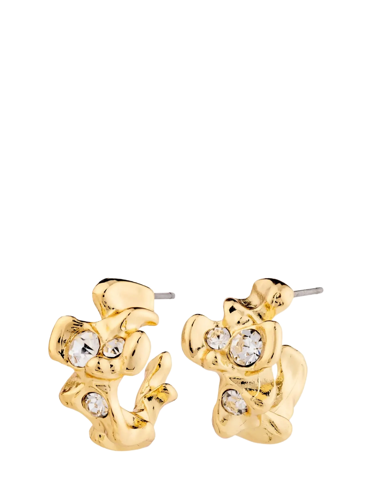 Pilgrim SUNSET earrings gold-plated - Örhängen - GOLD PLATED / gold