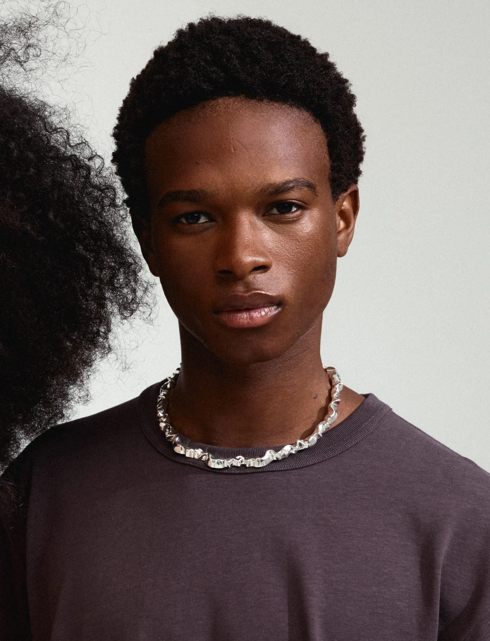 Pilgrim - SUNSET recycled necklace - statement halskæder - silver plated - 3