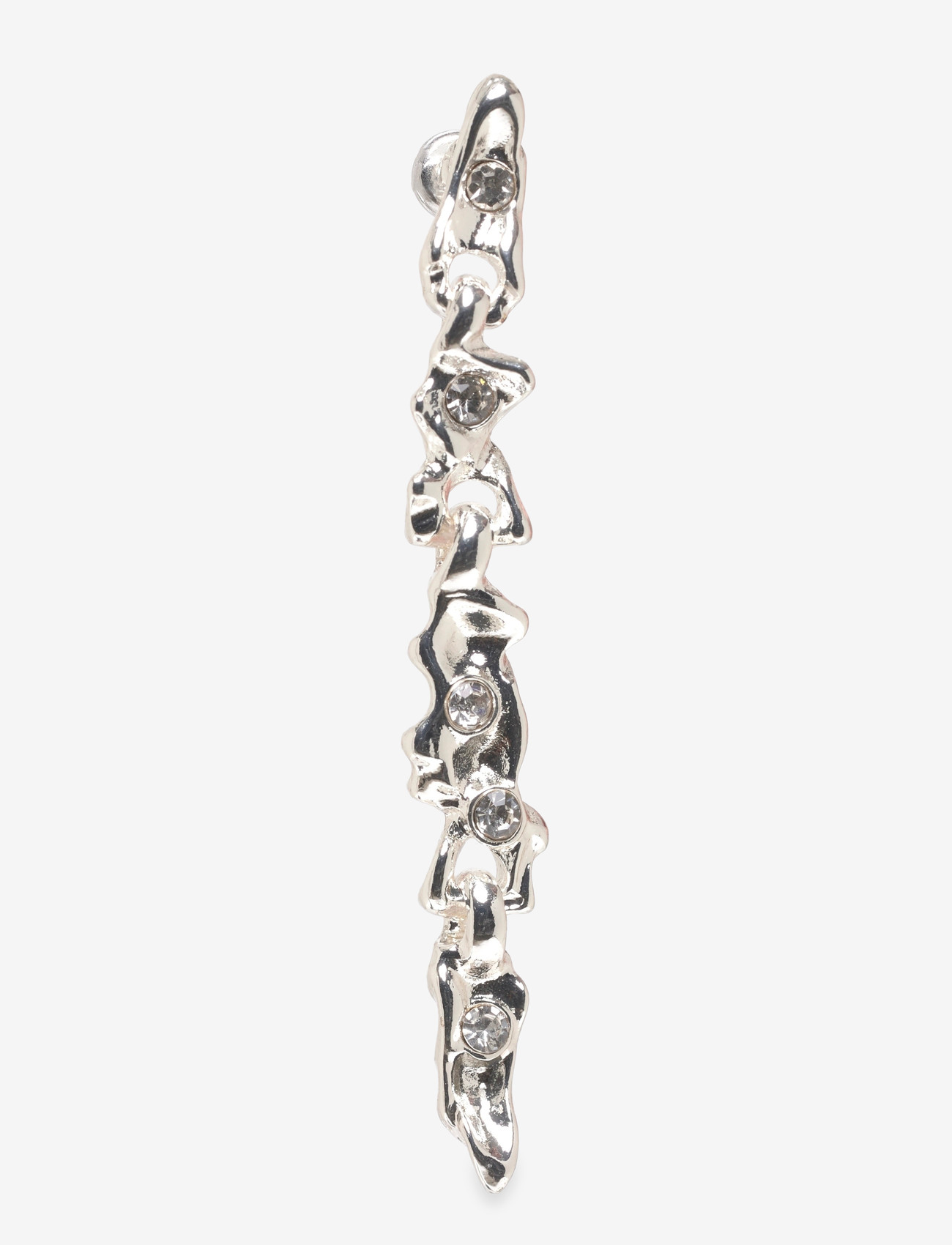 Pilgrim - SUNSET crystal earrings silver-plated - festtøj til outletpriser - silver plated - 1