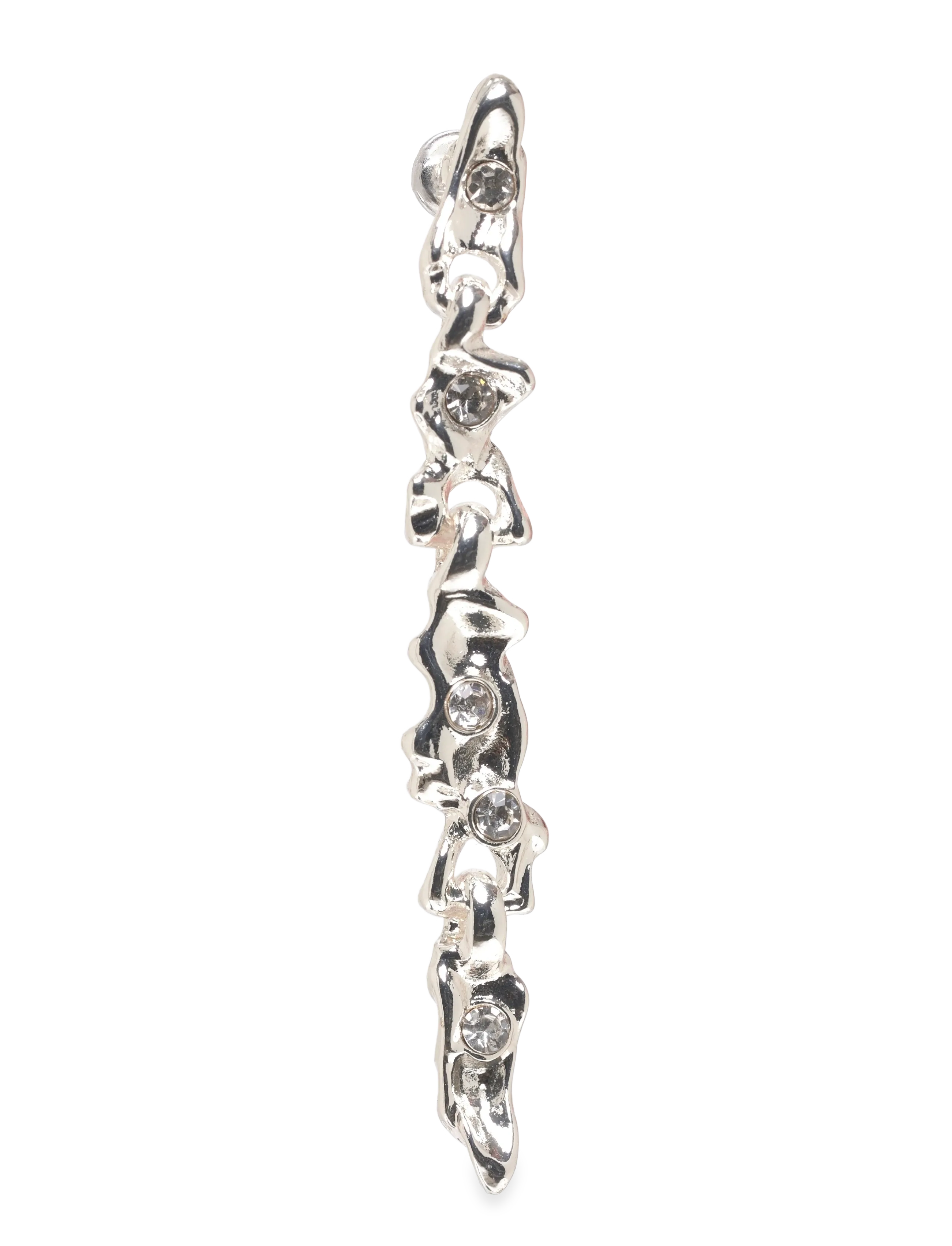 Pilgrim - SUNSET crystal earrings silver-plated - party wear at outlet prices - silver plated - 1