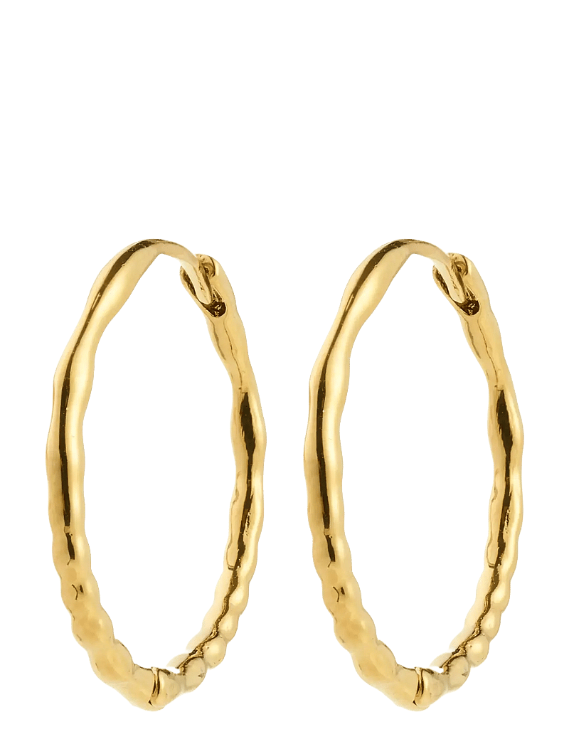 Pilgrim - BETWEEN hoops gold-plated - korvarenkaat - gold plated - 1