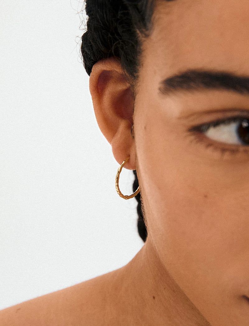 Pilgrim - BETWEEN hoops gold-plated - korvarenkaat - gold plated - 2