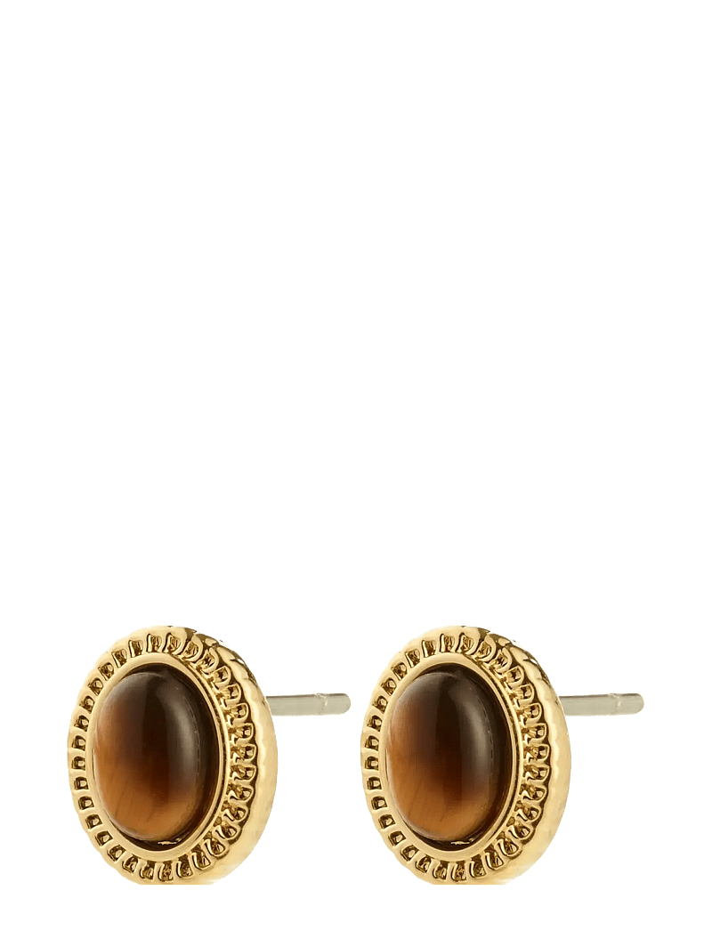 Pilgrim - BETWEEN earrings gold-plated - ohrstecker - gold plated - 1