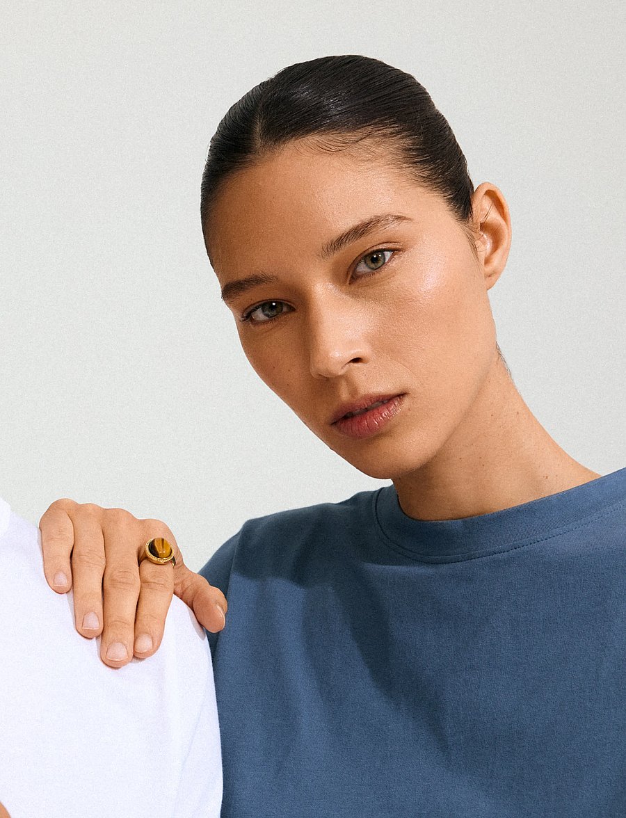 Pilgrim - BETWEEN ring gold-plated - ringar - gold plated - 2