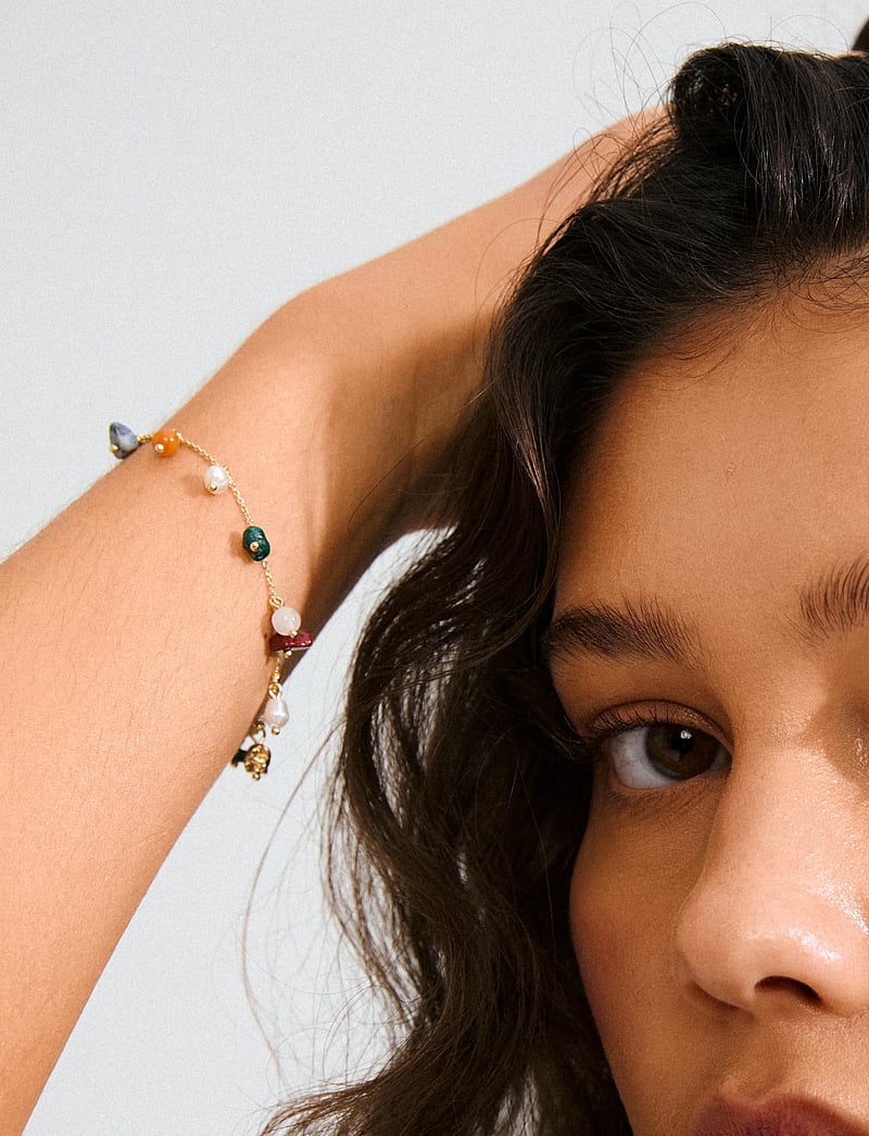 Pilgrim - BETWEEN bracelet gold-plated - gold plated - 0