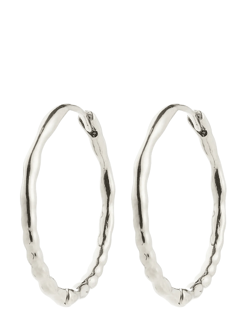 Pilgrim - BETWEEN hoops silver-plated - korvarenkaat - silver plated - 1