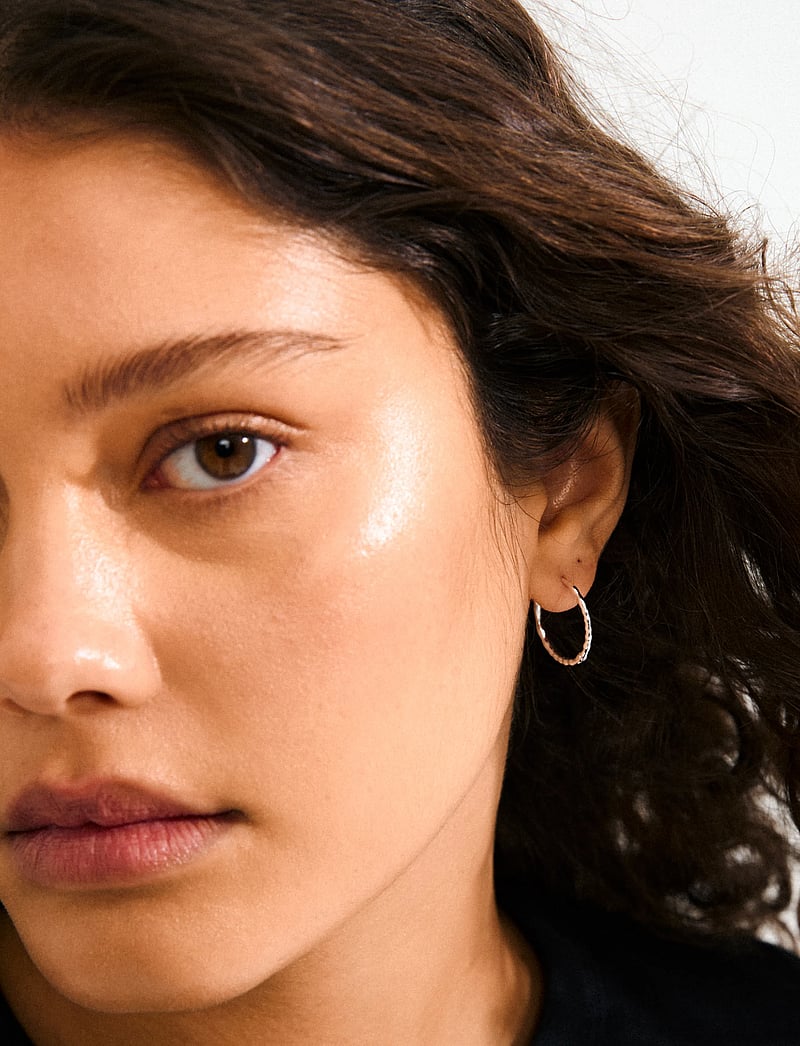 Pilgrim - BETWEEN hoops silver-plated - korvarenkaat - silver plated - 2