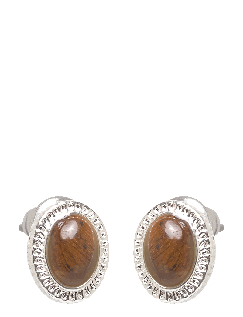 Pilgrim - BETWEEN earrings silver-plated - statement örhängen - silver plated - 0