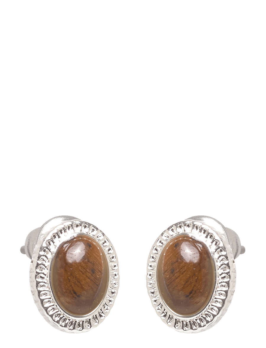 Pilgrim - BETWEEN earrings silver-plated - statement øreringe - silver plated - 0