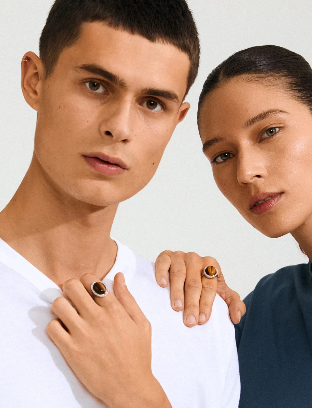 Pilgrim - BETWEEN ring silver-plated - konfirmationstøj - silver plated - 0