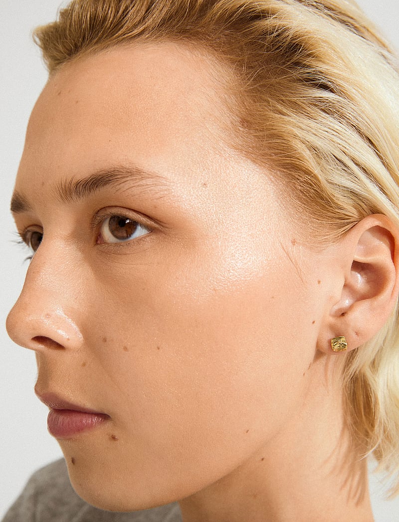 Pilgrim - SENSE stud earrings gold-plated - Ørestikker - gold plated - 0