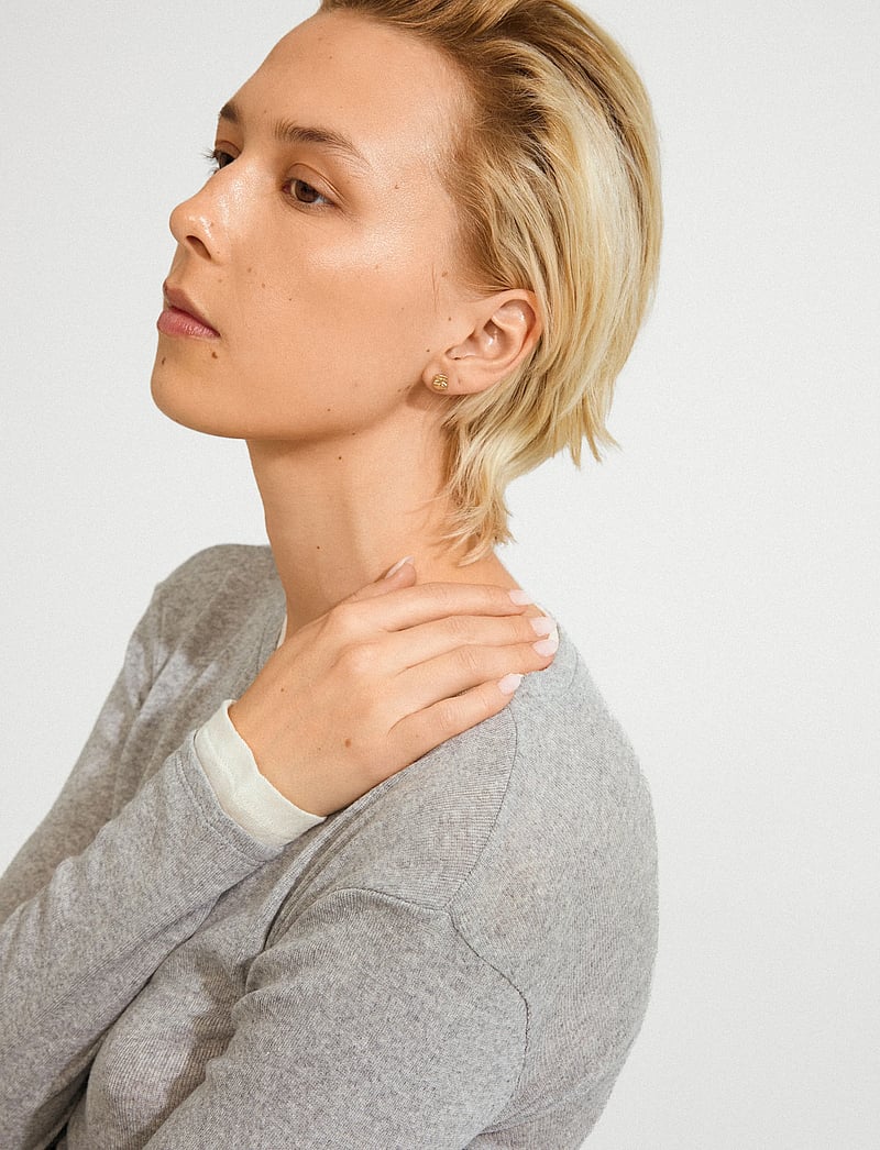 Pilgrim - SENSE stud earrings gold-plated - Ørestikker - gold plated - 2