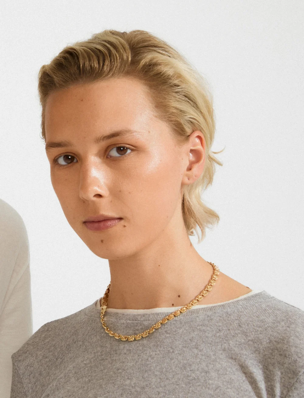 Pilgrim - SENSE necklace gold-plated - colliers chaîne - gold plated - 0