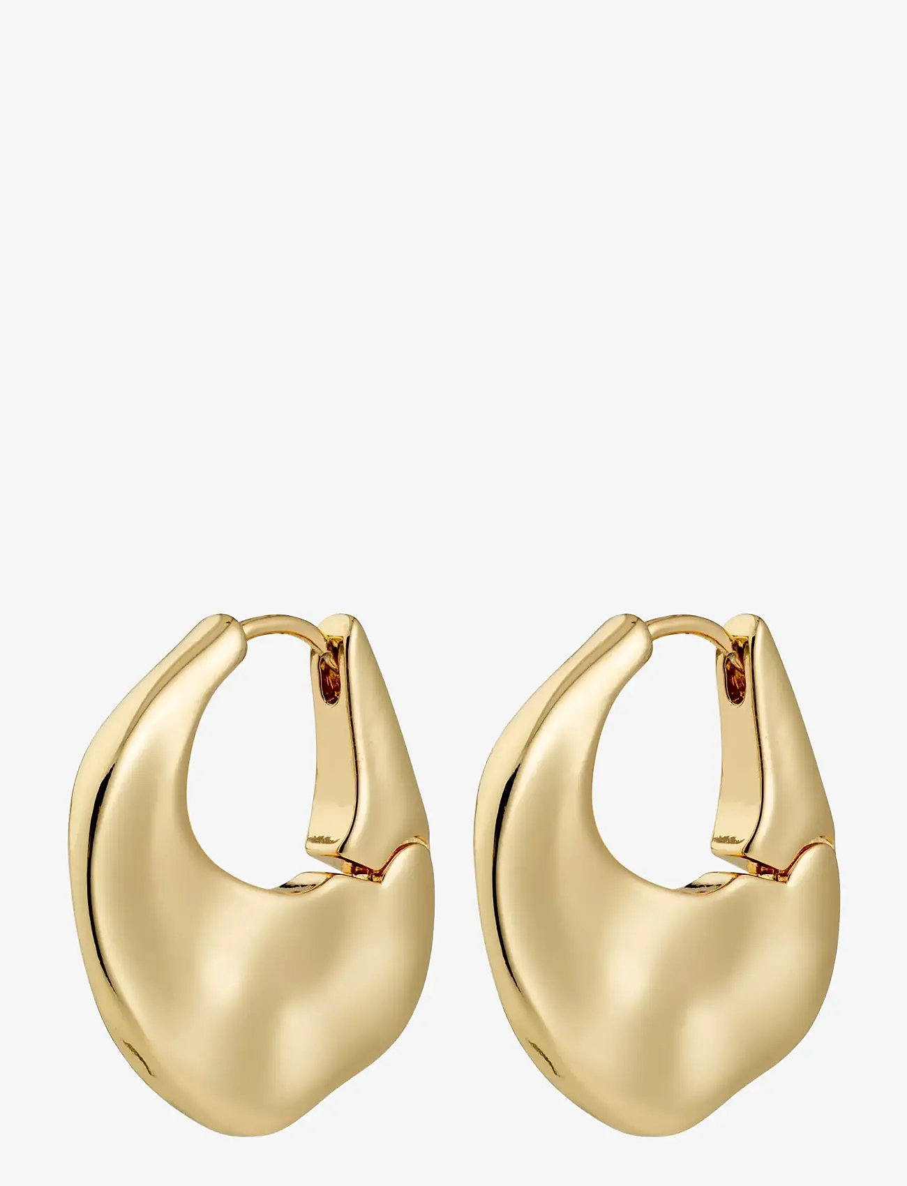Pilgrim - SENSE hoop earrings gold-plated - gold plated - 1