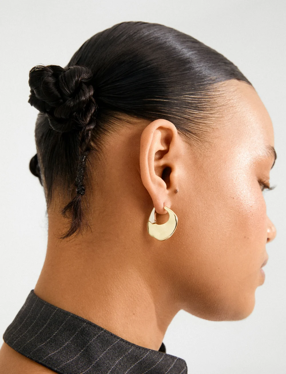 Pilgrim - SENSE hoop earrings gold-plated - cerceaux - gold plated - 2