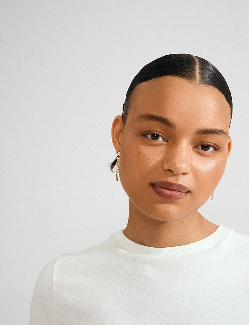 Pilgrim - SENSE earrings gold-plated - Øreringe med vedhæng - gold plated - 0