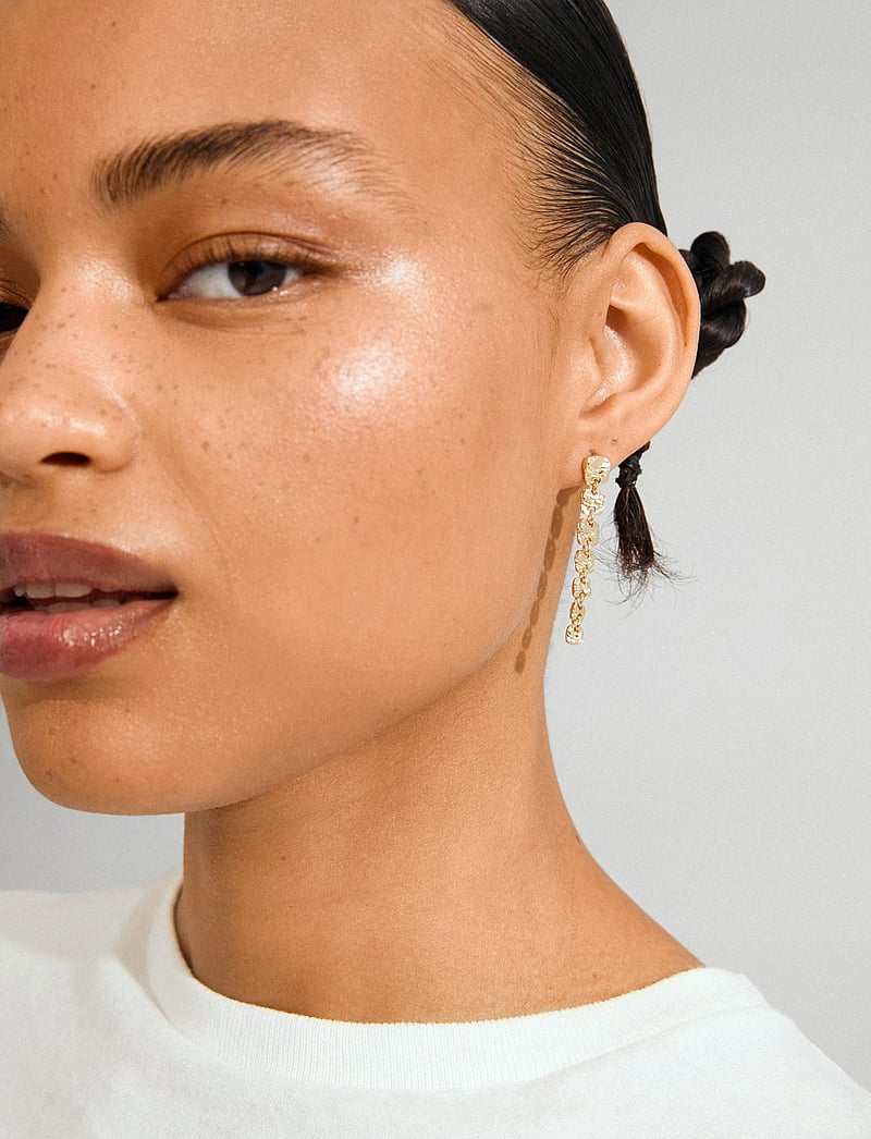 Pilgrim - SENSE earrings gold-plated - Øreringe med vedhæng - gold plated - 2