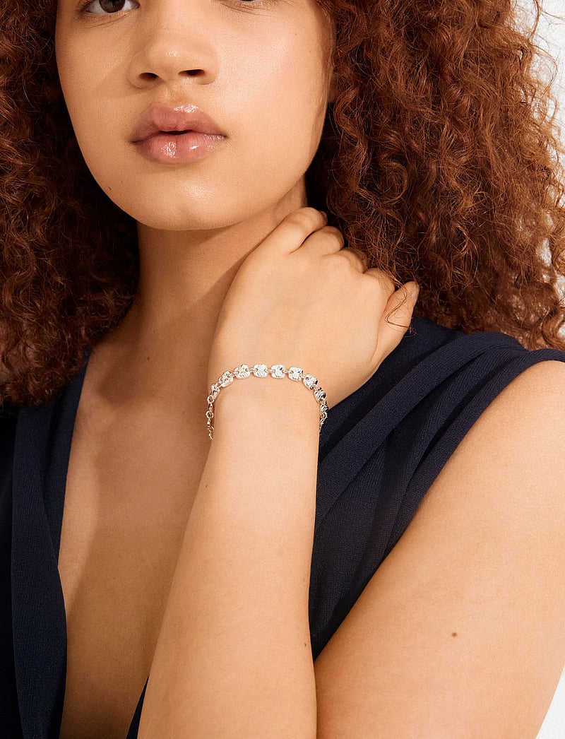 Pilgrim - SENSE bracelet silver-plated - grandininės apyrankės - silver plated - 2