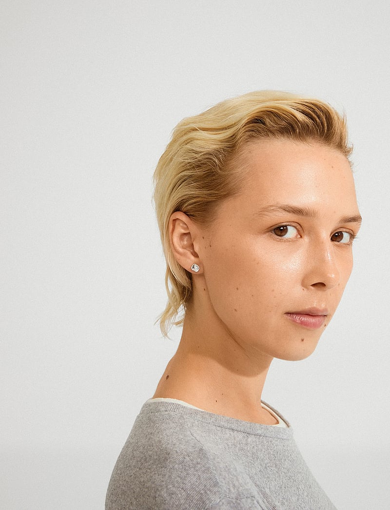 Pilgrim - SENSE stud earrings silver-plated - veriamieji auskarai - silver plated - 0