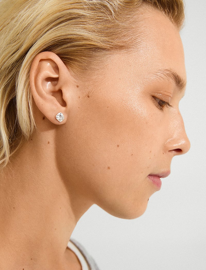 Pilgrim - SENSE stud earrings silver-plated - veriamieji auskarai - silver plated - 2