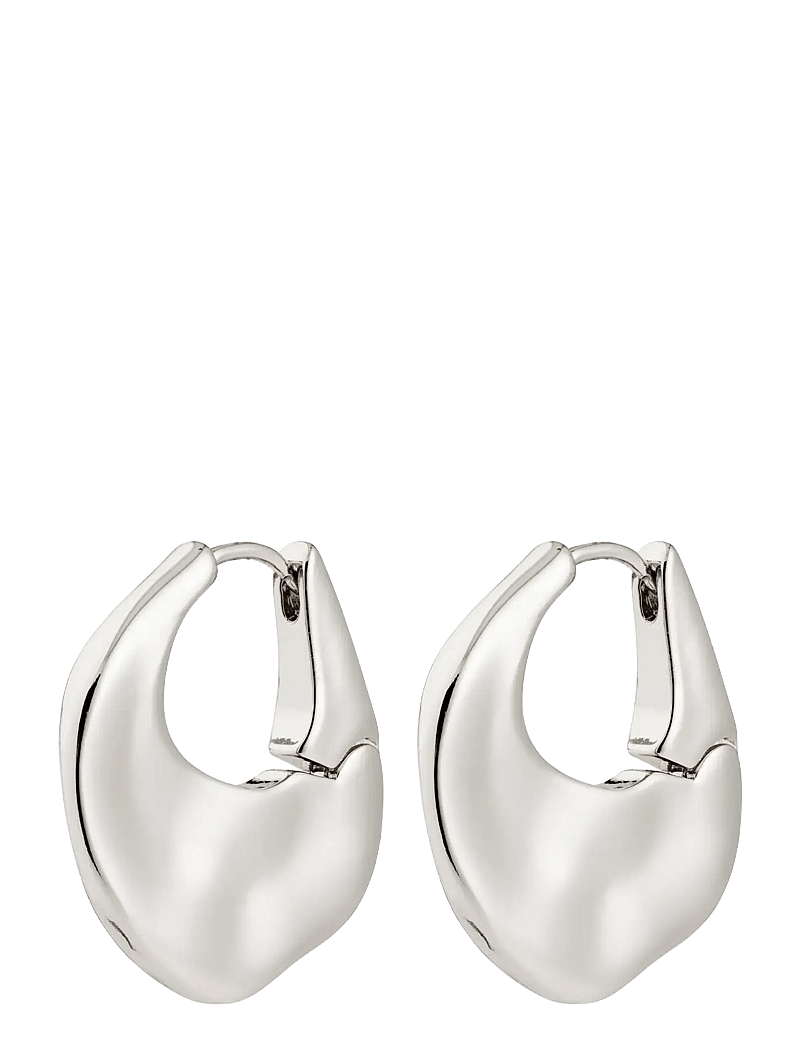 Pilgrim - SENSE hoop earrings silver-plated - silver plated - 1