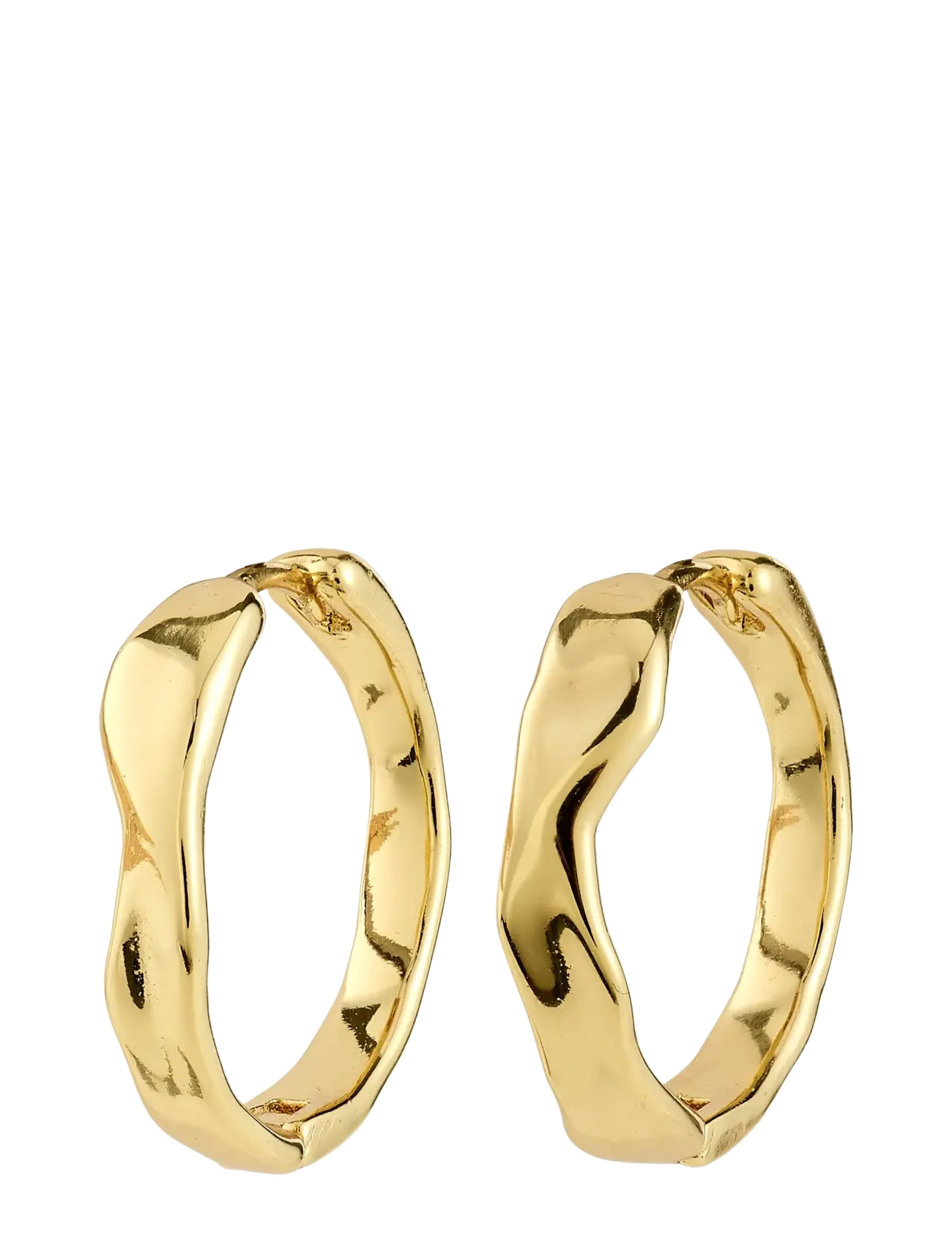 Pilgrim EMBER hoop earrings gold-plated - Accessoires - GOLD PLATED / gold