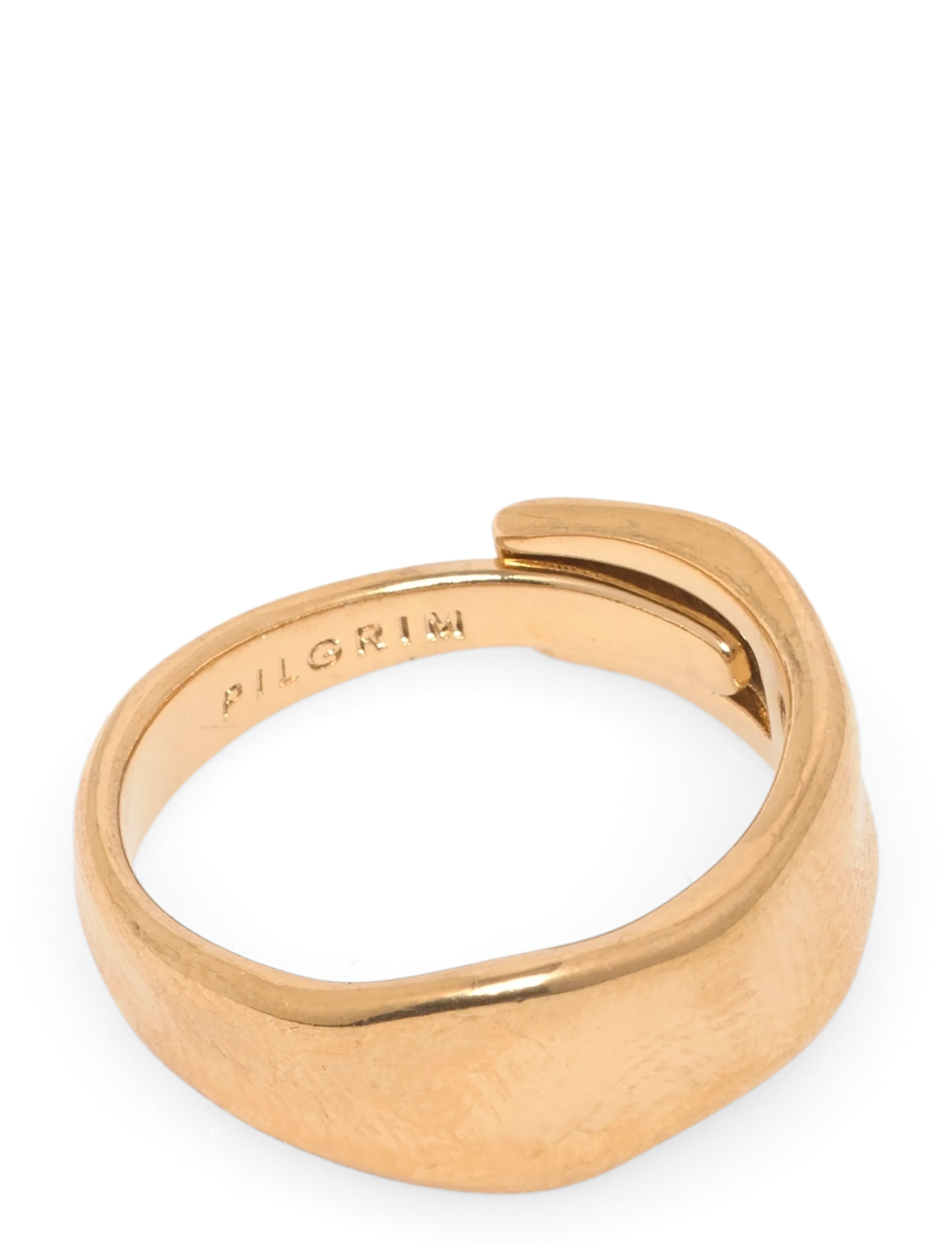 Pilgrim EMBER rings 2-in-1 set, gold-plated - Danske brands - GOLD PLATED / gold