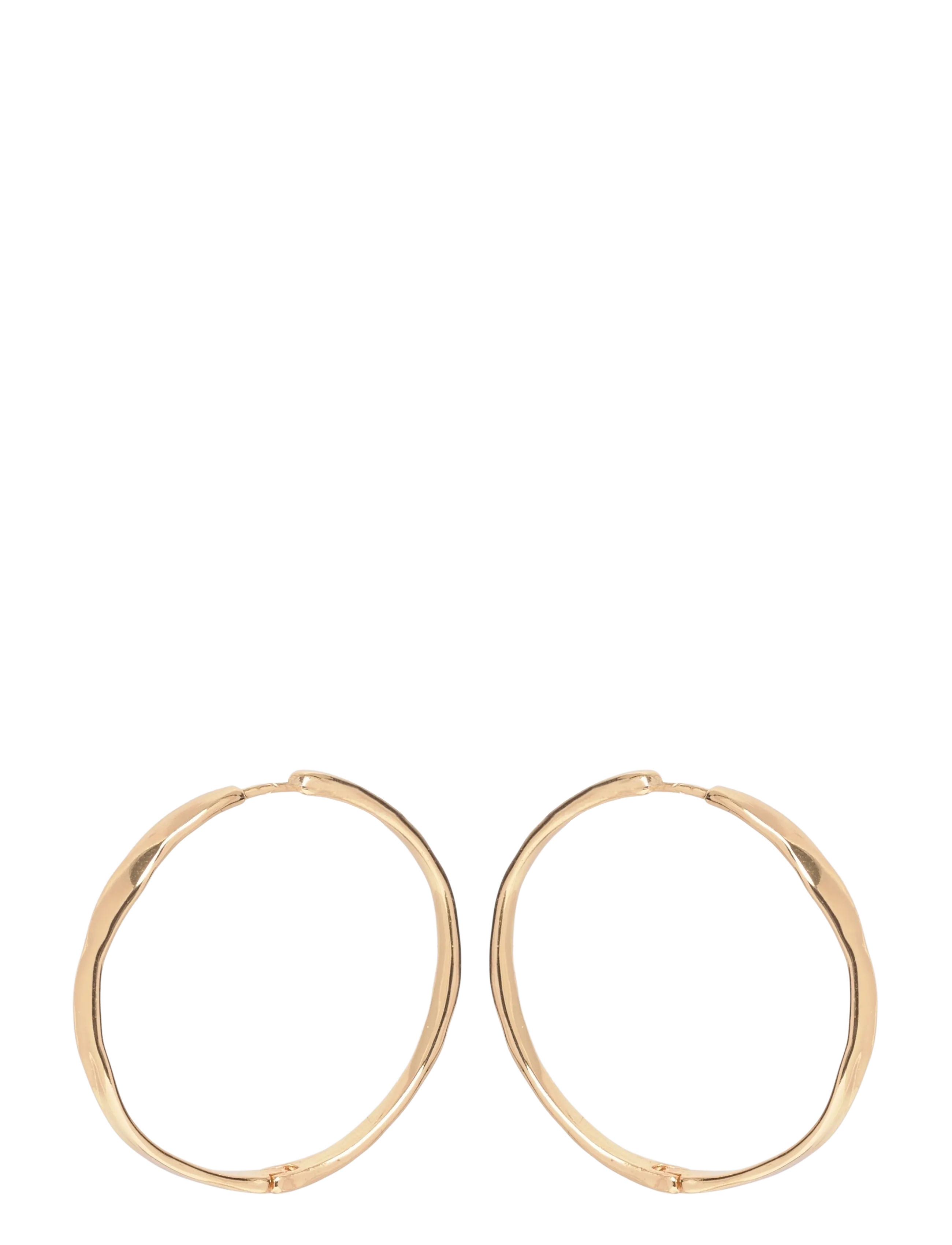 Pilgrim EMBER hoop earrings gold-plated - Danska märken - GOLD PLATED / gold