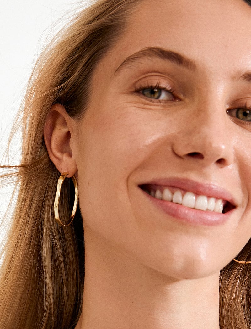 Pilgrim - EMBER hoop earrings gold-plated - kreolen - gold plated - 2