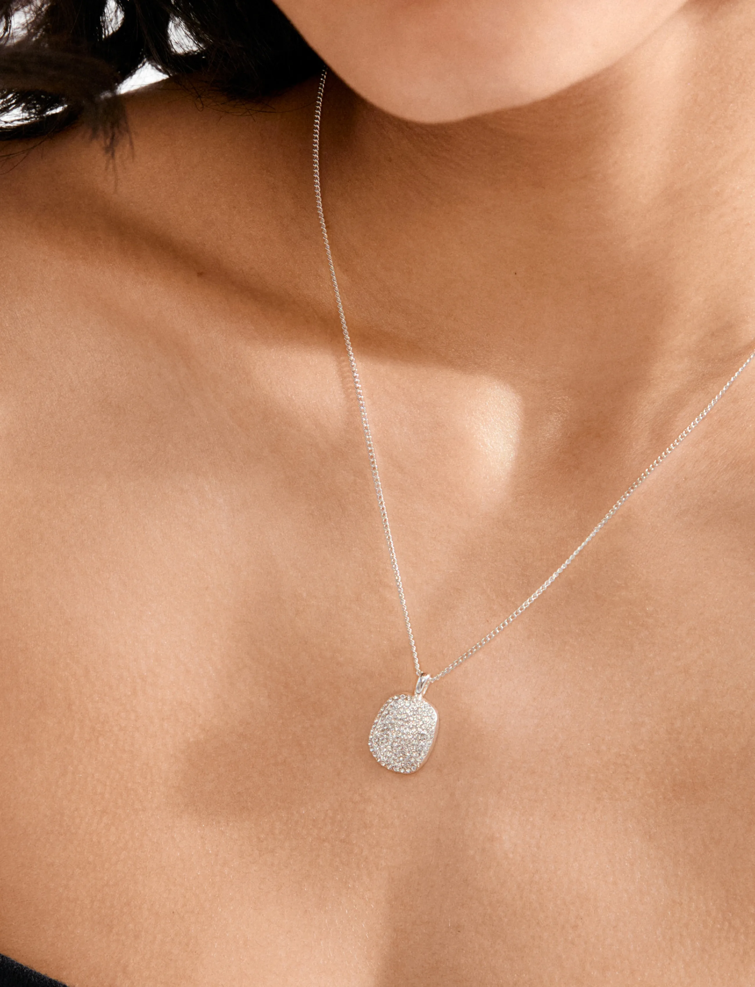Pilgrim - EMBER necklace silver-plated - rippuvad kaelakeed - silver plated - 3