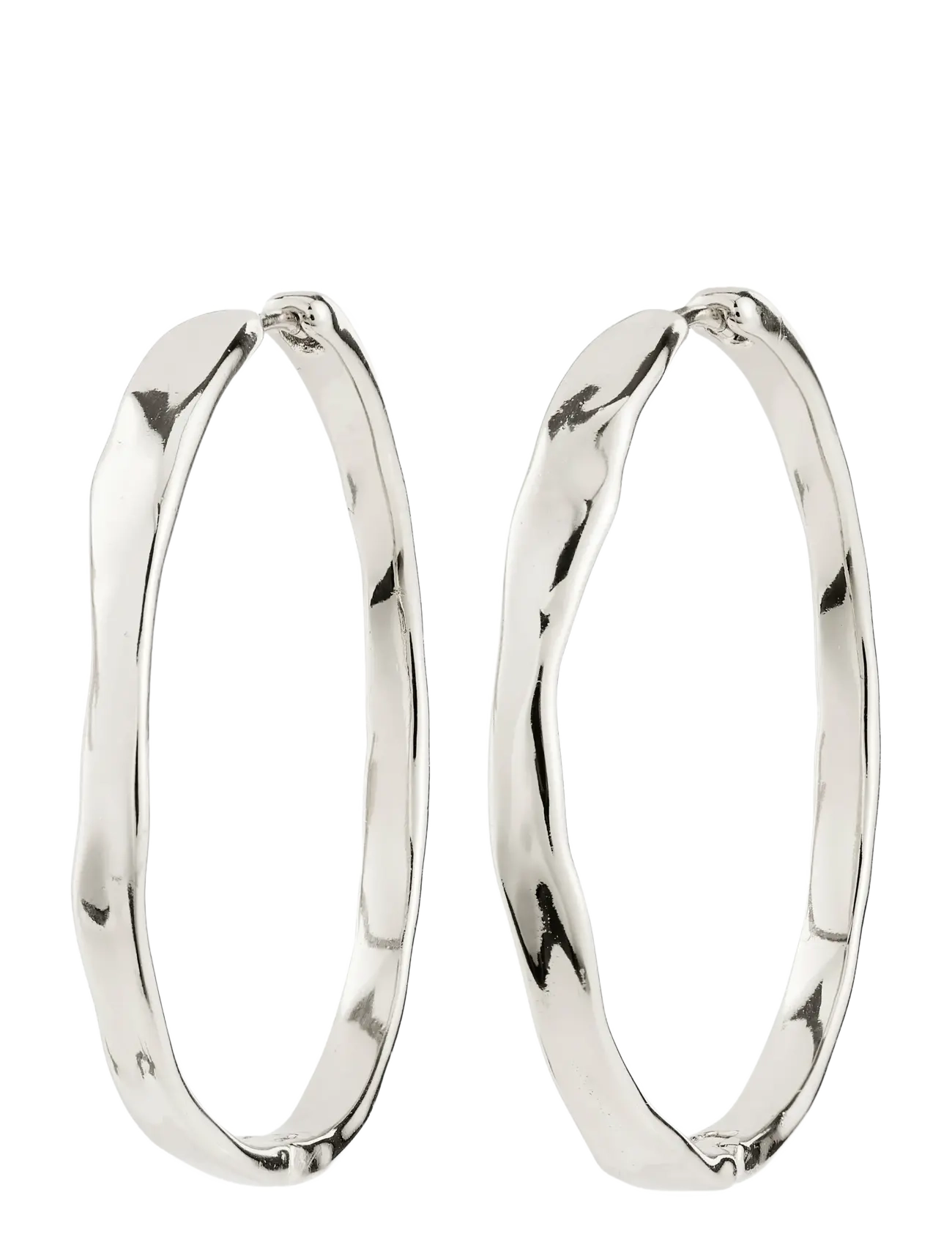 Pilgrim EMBER hoop earrings silver-plated - Accessories - SILVER PLATED / silver