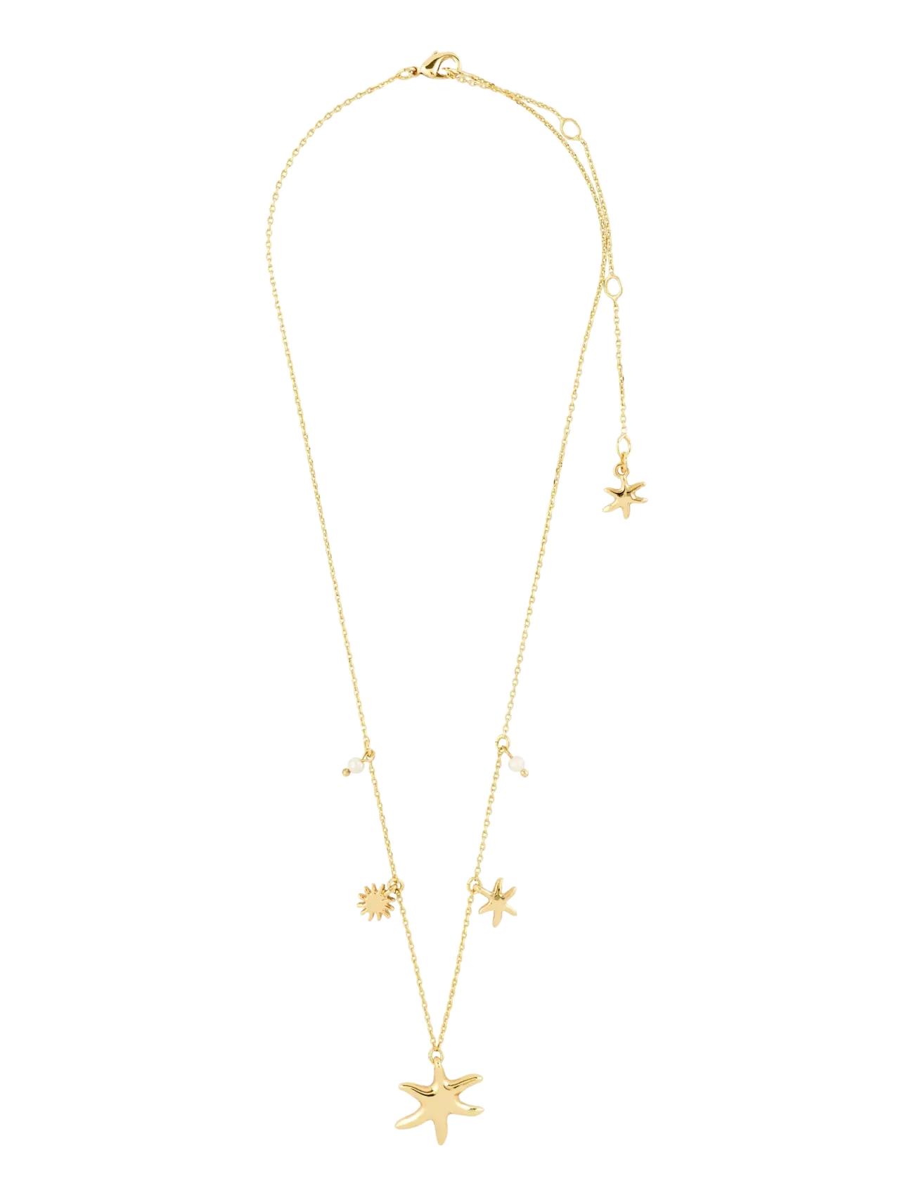Pilgrim - PRISM necklace gold-plated - perlekæder - gold plated - 2