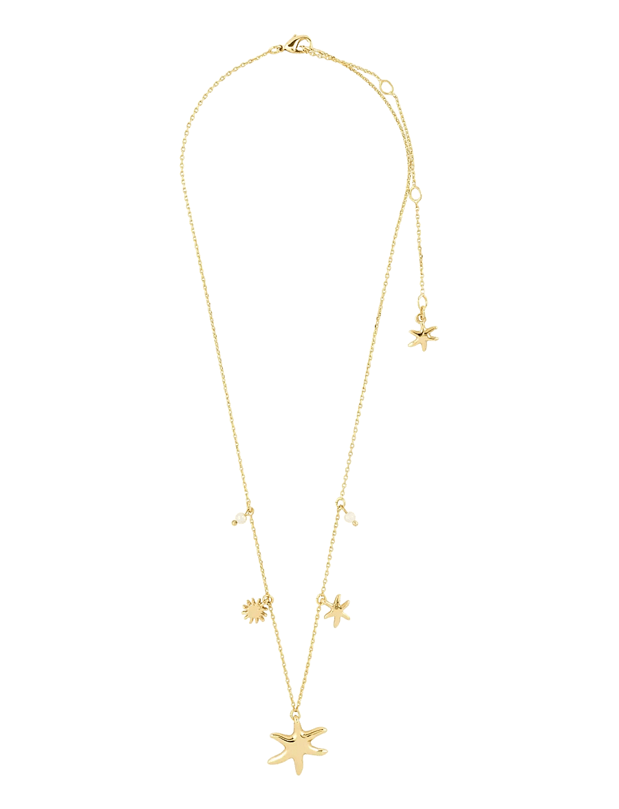 Pilgrim - PRISM necklace gold-plated - perlekæder - gold plated - 2