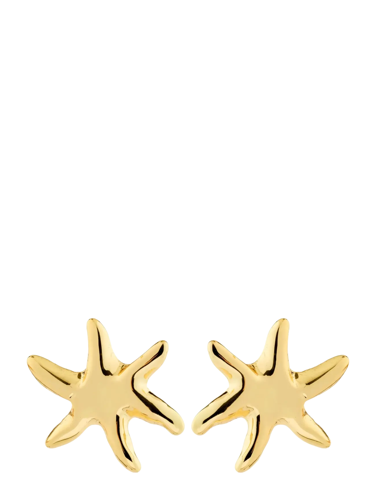 PILGRIM Prism Ohrringe Gold-Plated Gold - One Size - Damen