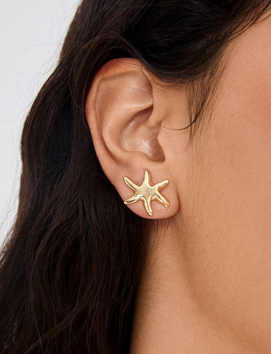 Pilgrim - PRISM earrings gold-plated - Ørestikker - gold plated - 2